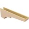 Ekena Millwork 6"W x 36"D x 12"H Thin Monterey Rough Cedar Woodgrain TimberThane Corbel, Primed Tan CORUR06X36X12MONRCPR - alternate 3